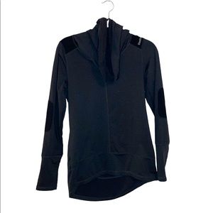 Reebok Pullover Long Sleeve Turtle Neck Sweatshirt W/ Thumb Holes